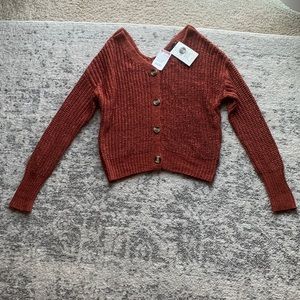 COPY - NWT Button-up sweater